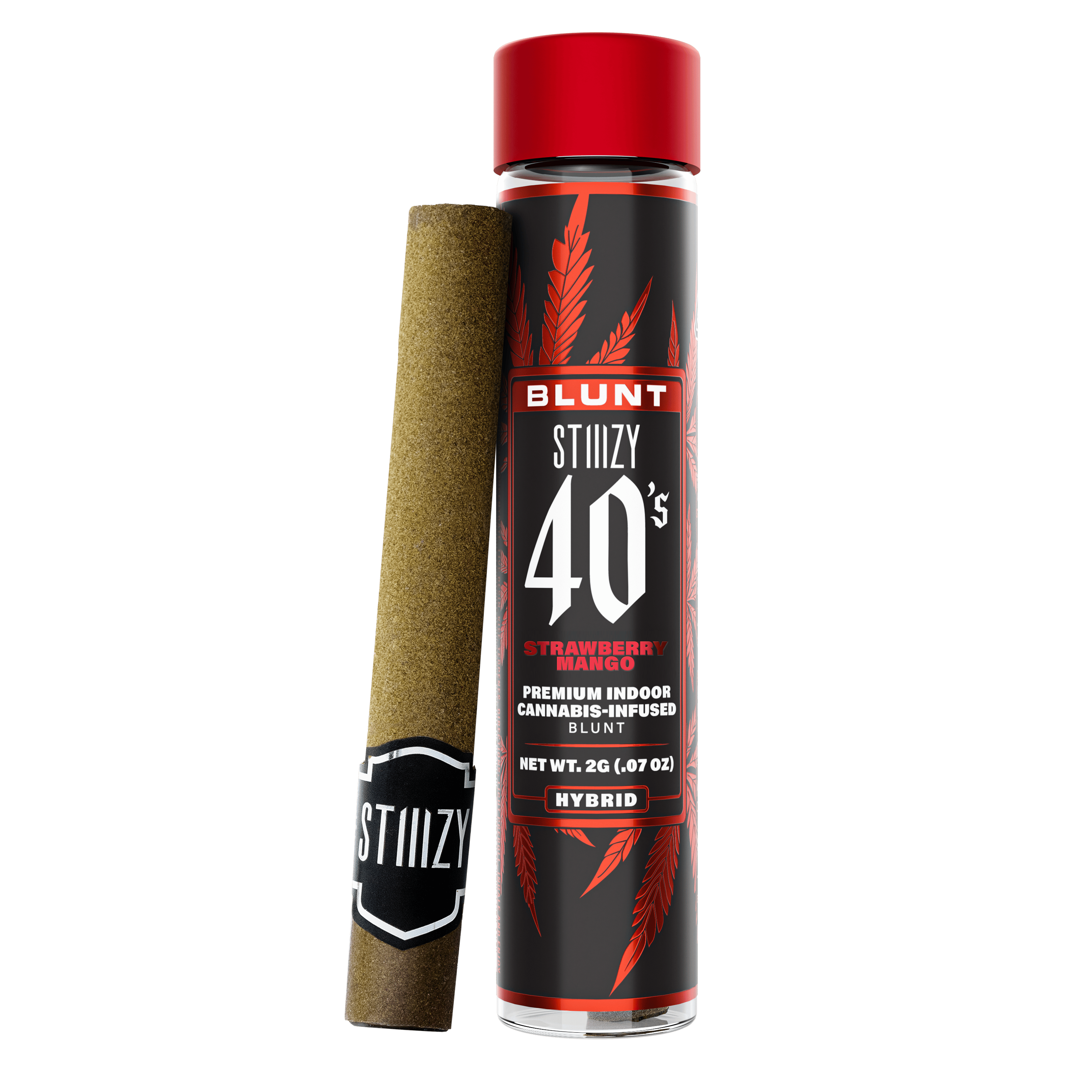 STIIIZY - - STRAWBERRY MANGO - 2G 40's Infused Blunt - 1