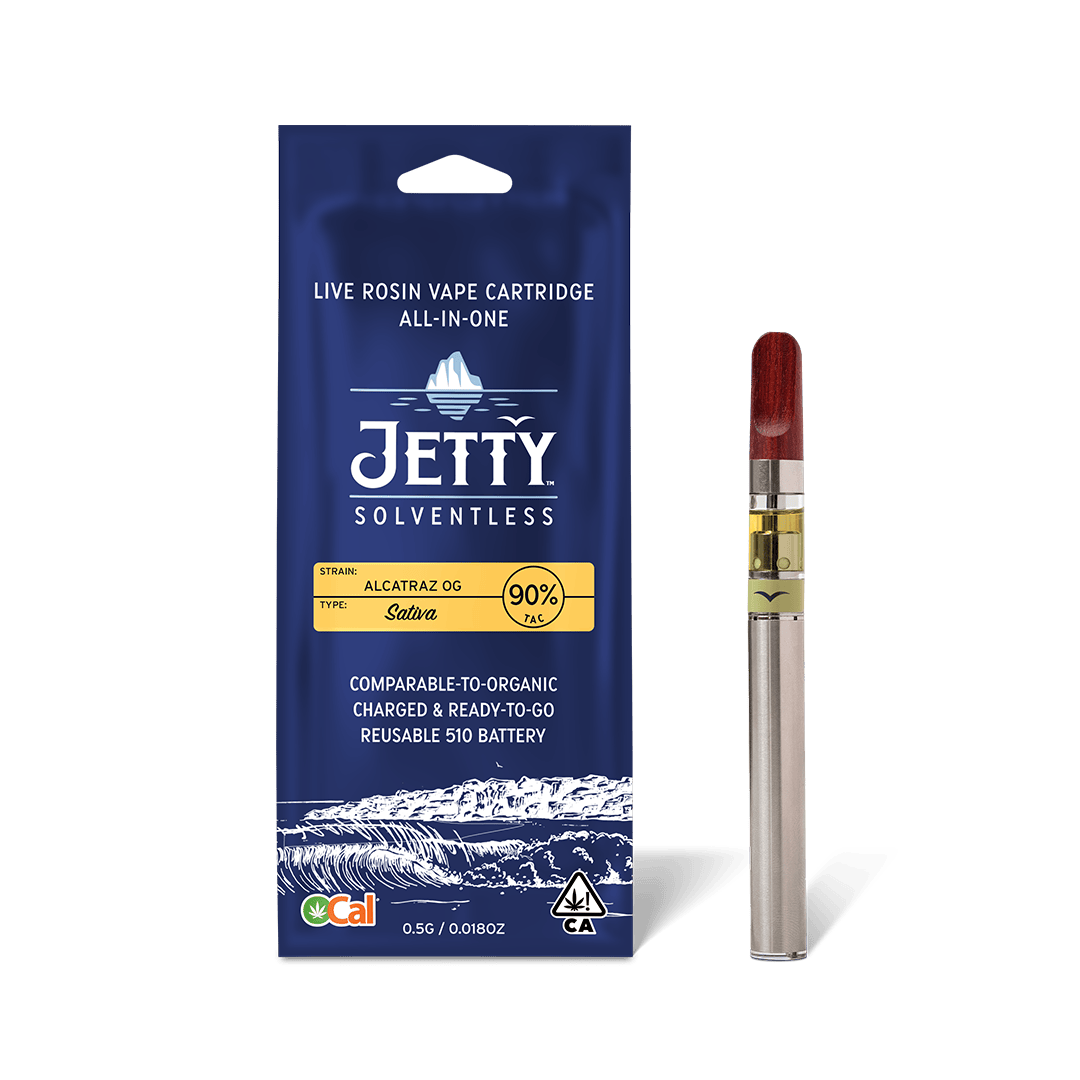 Jetty Extracts - Citrus Zing | Live Rosin Disposable | 0.5g - 1