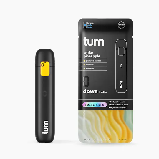 turn - White Pineapple | Botanica Blends | AIO | Indica - 1