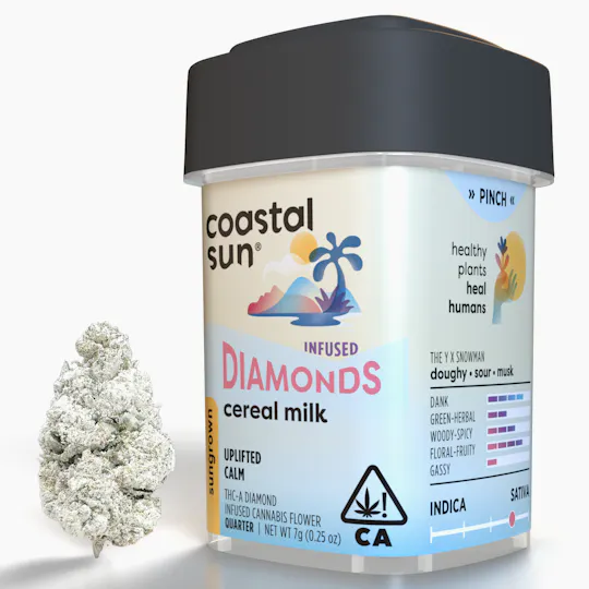 Coastal Sun - Cereal Milk Infused Sungrown Flower 7g ID: 232 - 1
