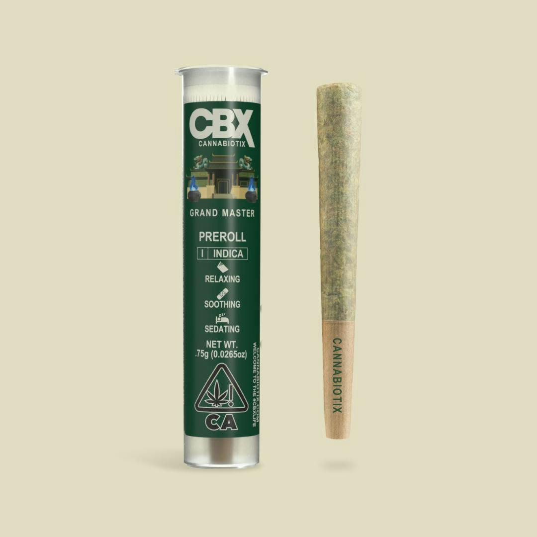 CBX: Cannabiotix - Grand Master Preroll [0.75g] - 1