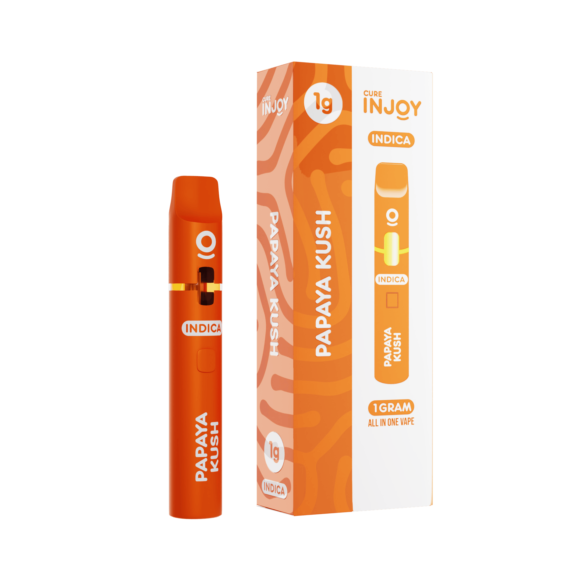 Cure Injoy - Papaya Kush | Disposable | 1g - 1