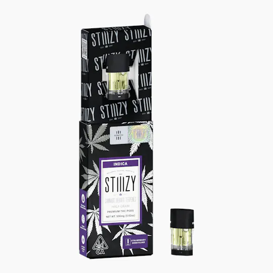 STIIIZY - Vape Cartridge - STRAWBERRY SHORTCAKE .5G CDT Pod - STIIIZY - 1