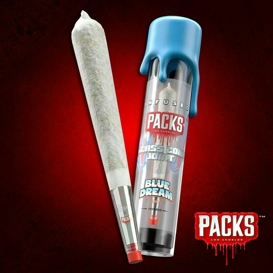 PACKS LOS ANGELES - Blue Dream | Live Rosin Infused Joint | 1.25g - 1