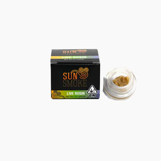 SunSmoke - SunSmoke | Chem Dawg | Live Rosin | Solventless | Fresh Press | 1g - 1