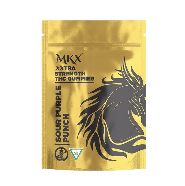 MKX Oil Co - XXTRA | Sour Purple Punch Gummies | 200mg | 10ct | 20mg/ea - 1