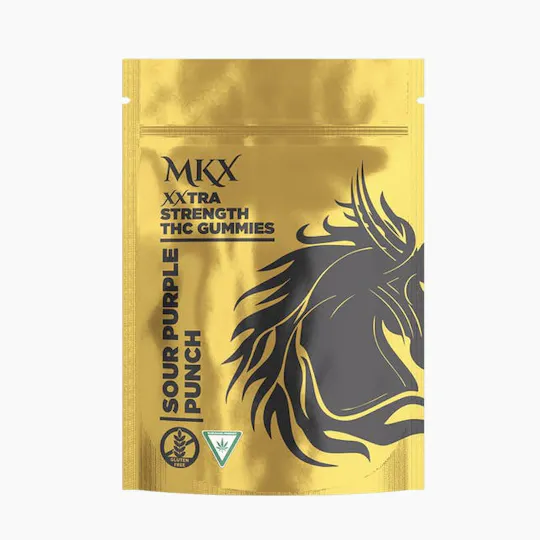 MKX Oil Co - XXTRA | Sour Purple Punch Gummies | 200mg | 10ct | 20mg/ea - 1