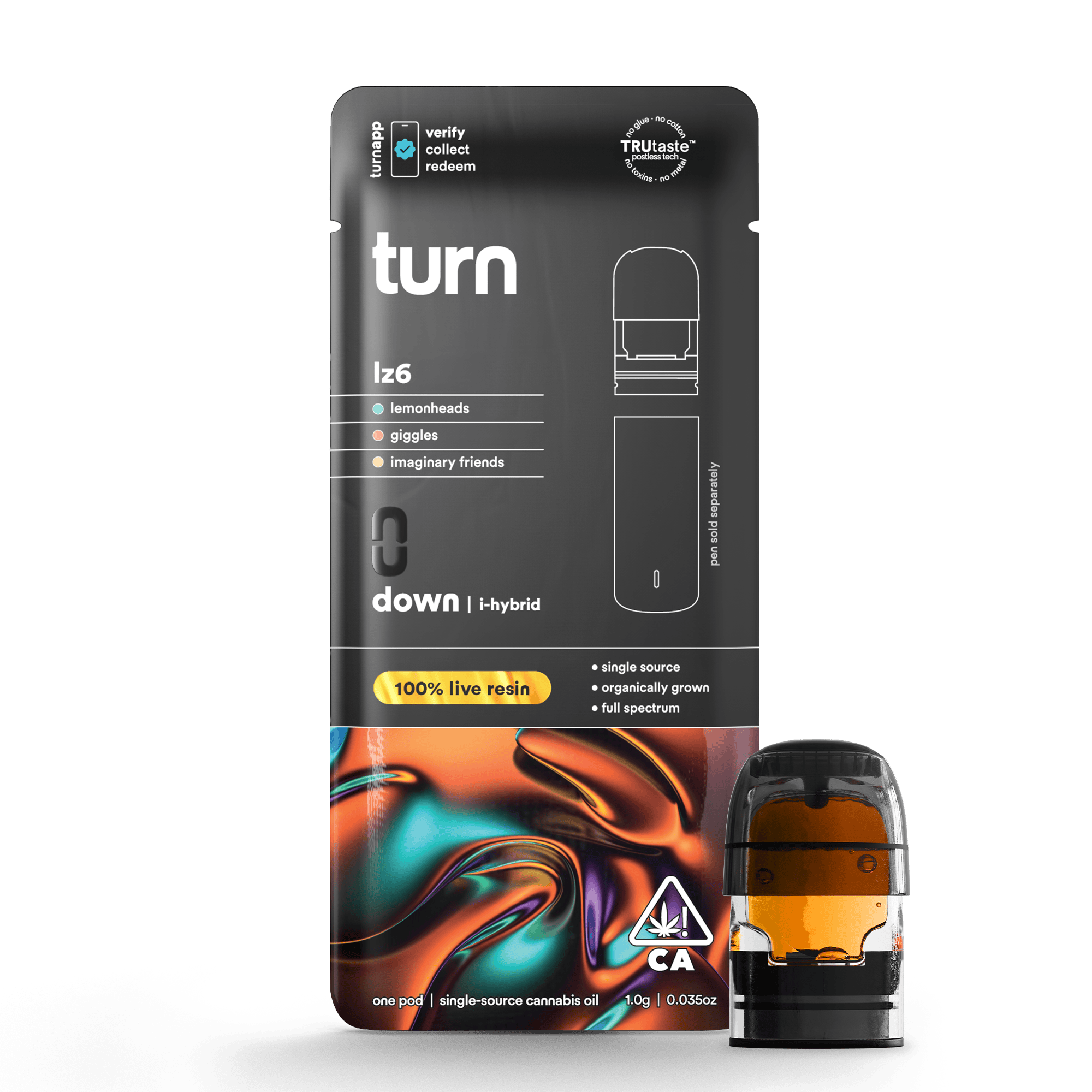 turn - LZ6 | 100% Live Resin | Indica-Hybrid - 1