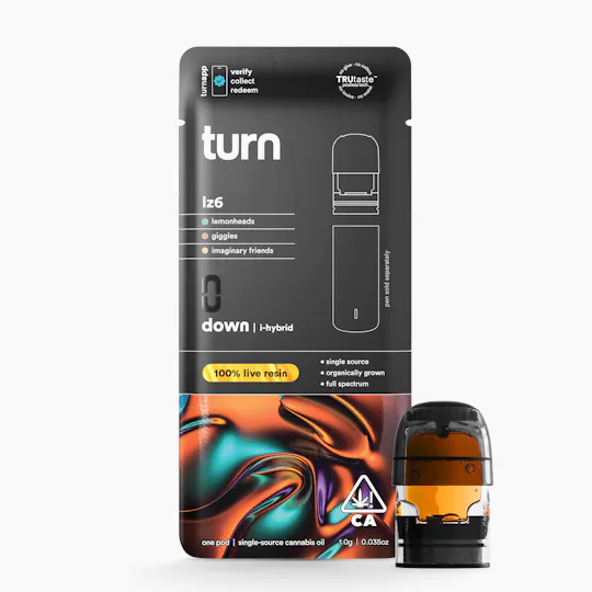 turn - LZ6 | 100% Live Resin | Indica-Hybrid - 1