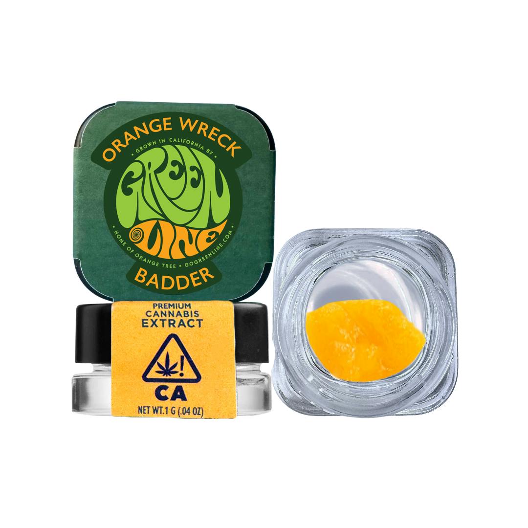 Greenline - Orange Wreck - Badder - Extract - Sativa - 1g - 1