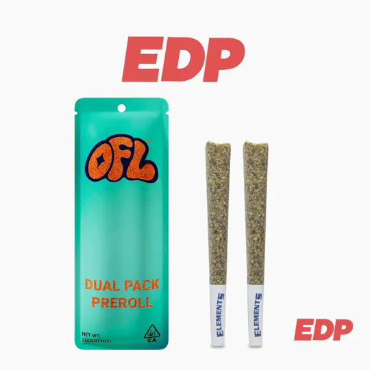 Oakfruitland (OFL) - Oreos x Runtz | Joints | 1g each | 2pk - 1