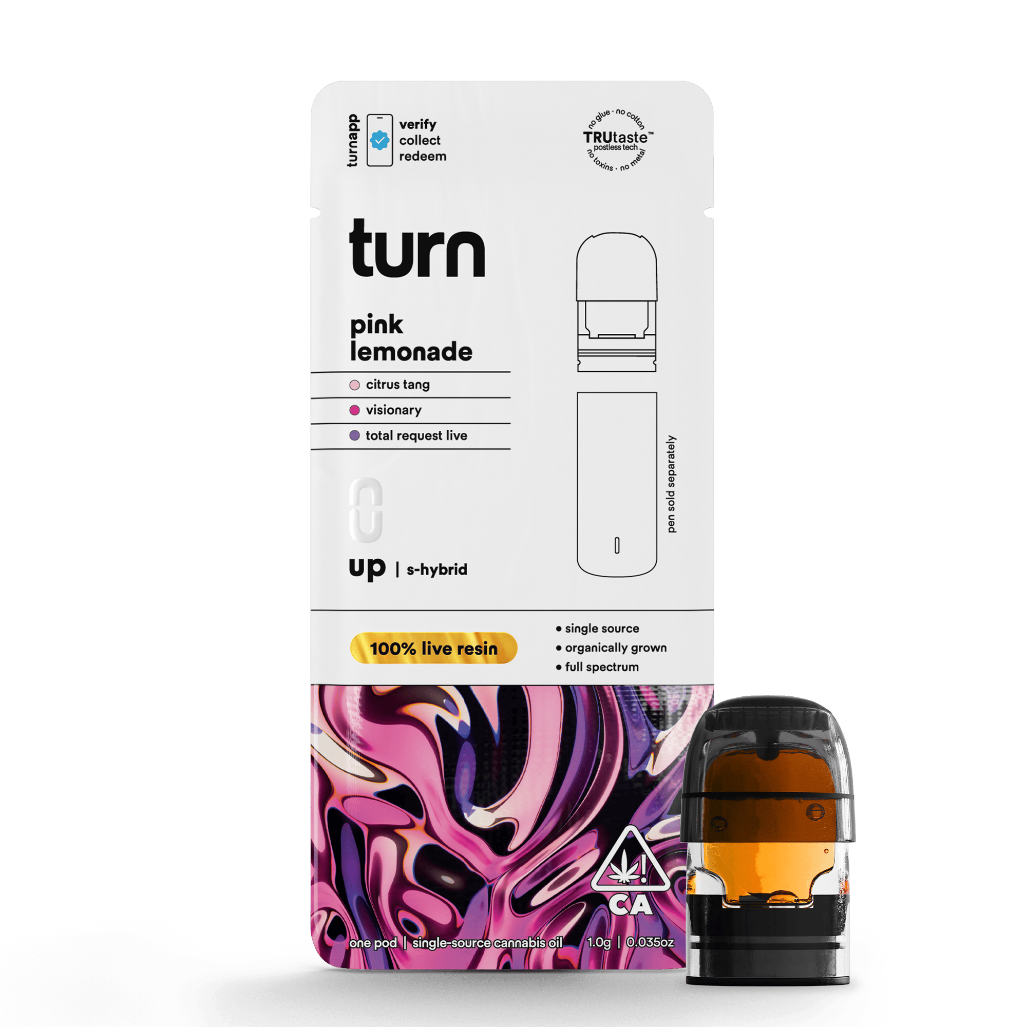 turn - Pink Lemonade | 100% Live Resin | Sativa - 1