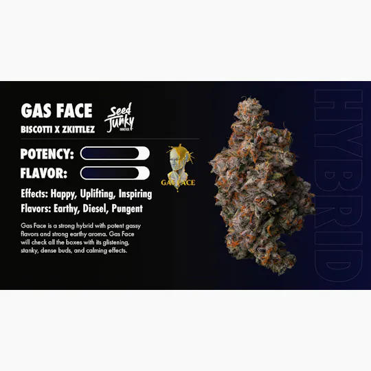 Seed Junky - Seed Junky | Gas Face | Joint | 1g - 1