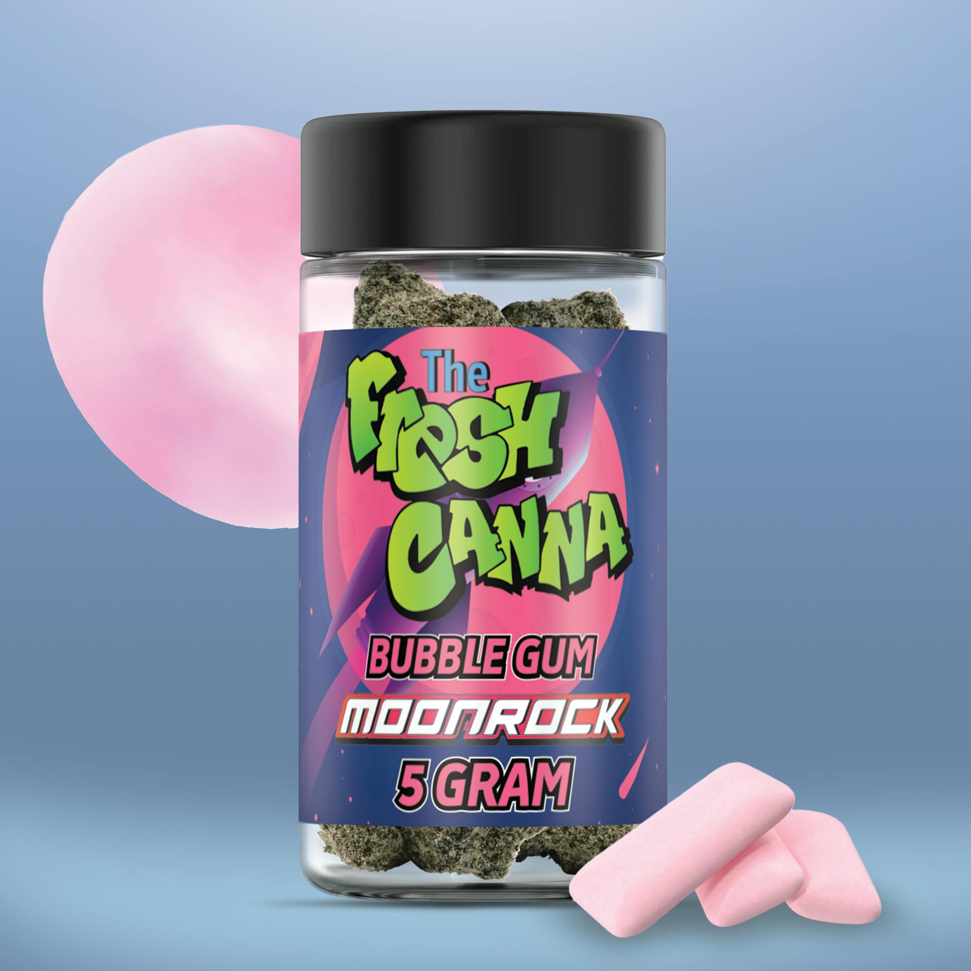 Fresh Canna - Fresh Canna | Bubblegum Moonrock | Infused Flower | 5g - 1