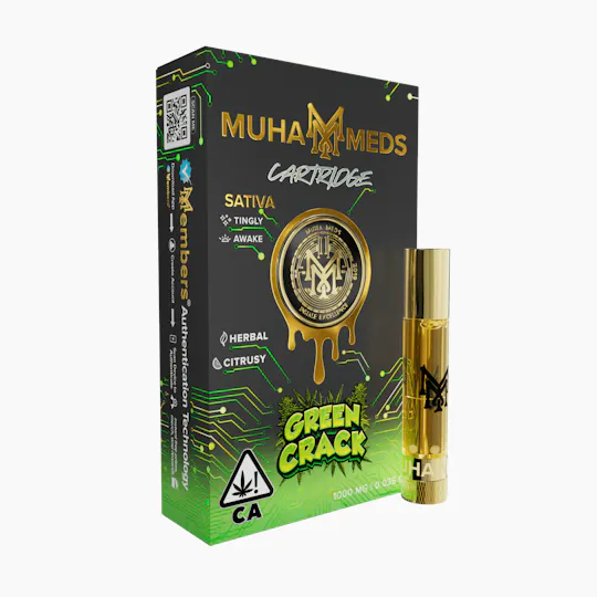 Muha Meds - Muha Meds | Green Crack | Cartridge | 1g - 1