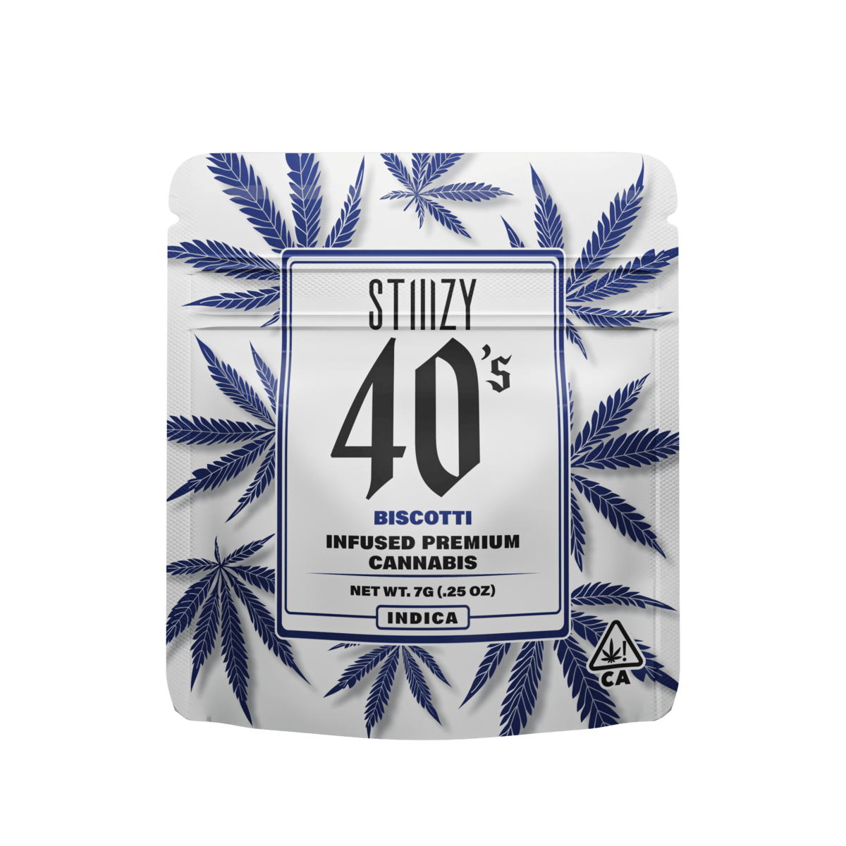 STIIIZY - - BISCOTTI - 7G 40's Infused Flower - 1