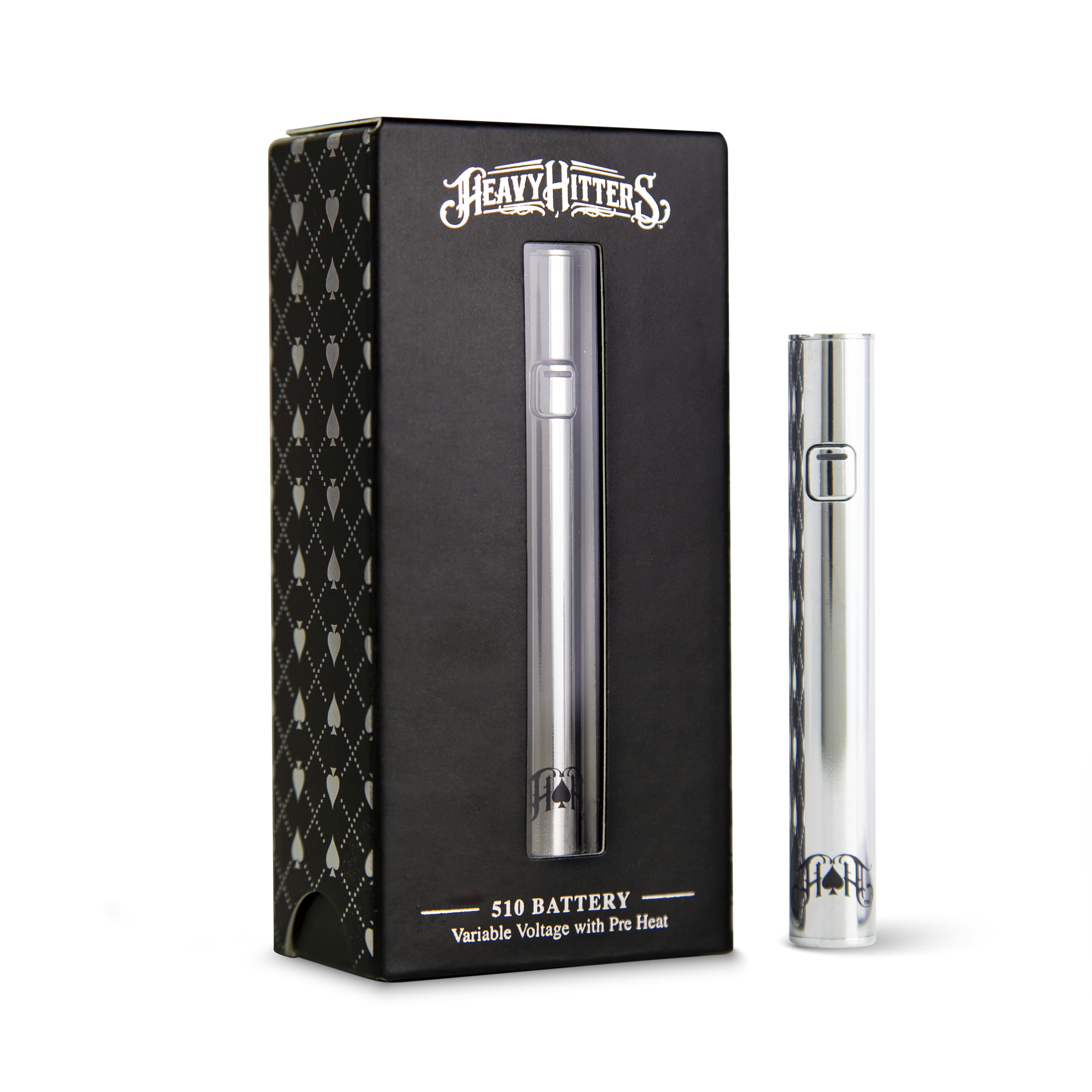 Heavy Hitters - Ultra Premium Variable Voltage Battery - Chrome - 1