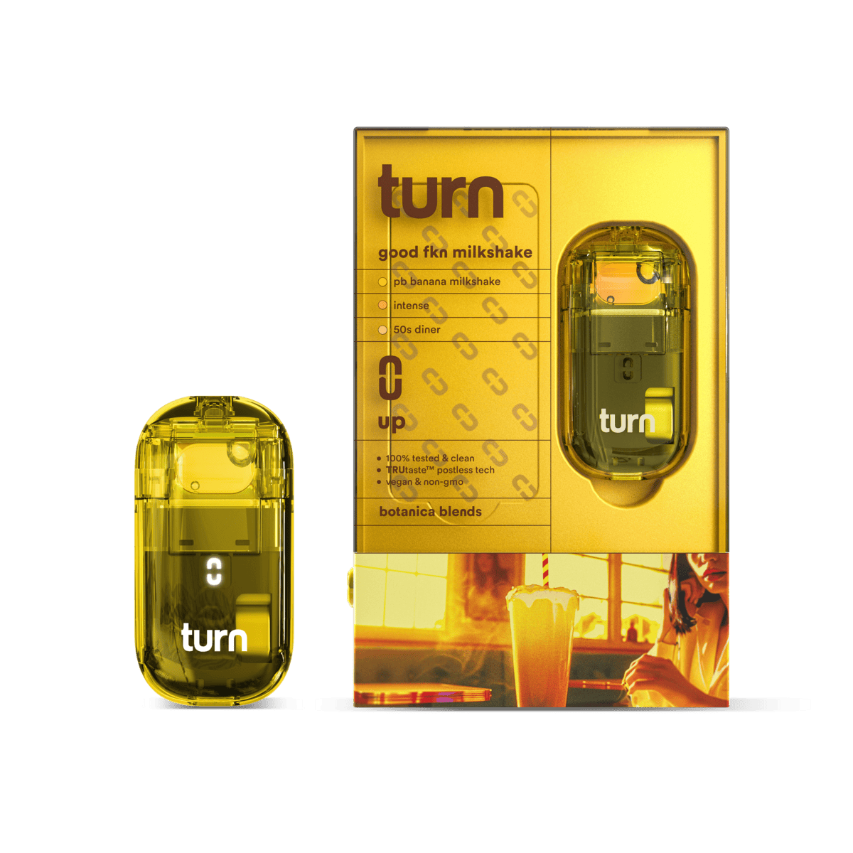 turn - Retrovision Good FKN Milkshake | Botanica Blends | AIO | Sativa - 1