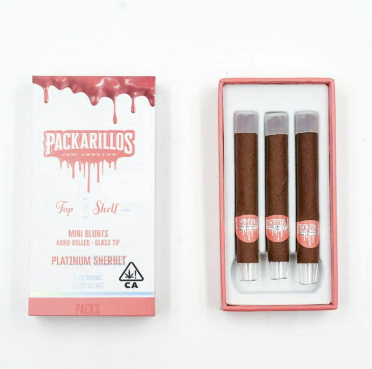 PACKS Los Angeles - Packarillos | Platinum Sherbet | Infused Blunt | 2.25g | 3pk - 1