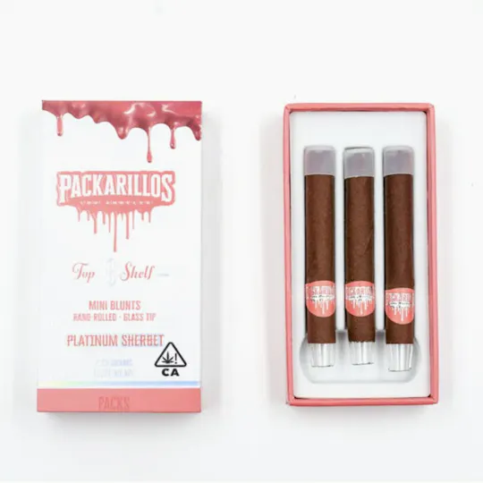 PACKS Los Angeles - Packarillos | Platinum Sherbet | Infused Blunt | 2.25g | 3pk - 1