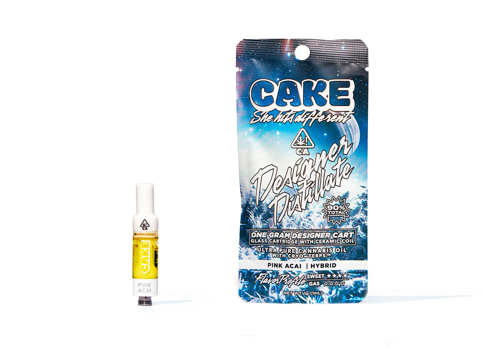 CAKE she hits different - Pink Acai | Cartridge | 1g - 1