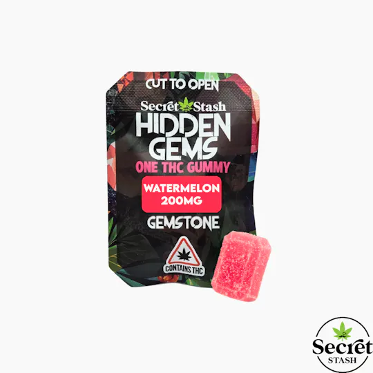 Secret Stash - Secret Stash | Hidden Gems | Solo | THC | Watermelon | 200mg - 1