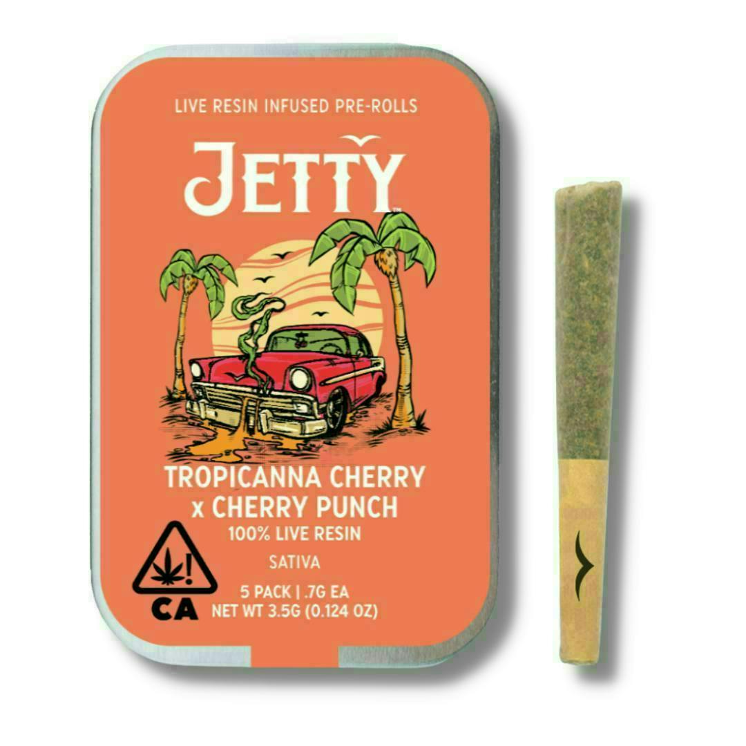 Jetty Extracts - Tropicana Cherry x Cherry Punch | Resin Infused Minis | 0.7g each | 5pk - 1