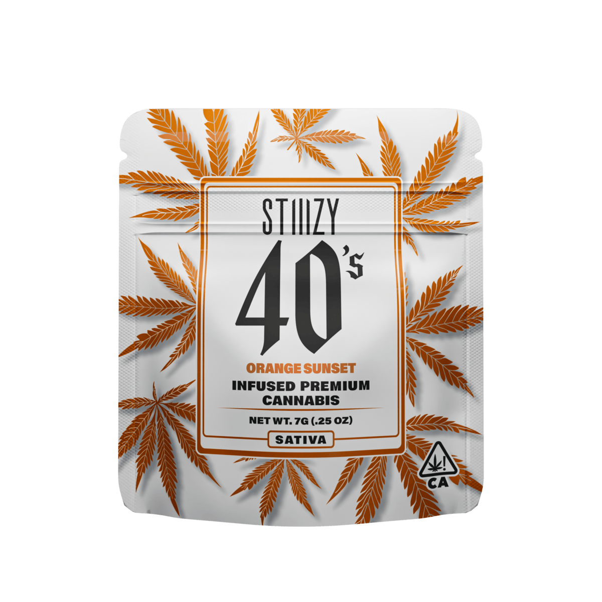STIIIZY - - ORANGE SUNSET - 7G 40's Infused Flower - 1