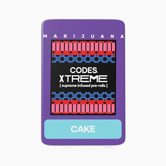 Codes - Cake x Dosilato | Xtreme Infused Minis | 0.7g each | 3pk - 1