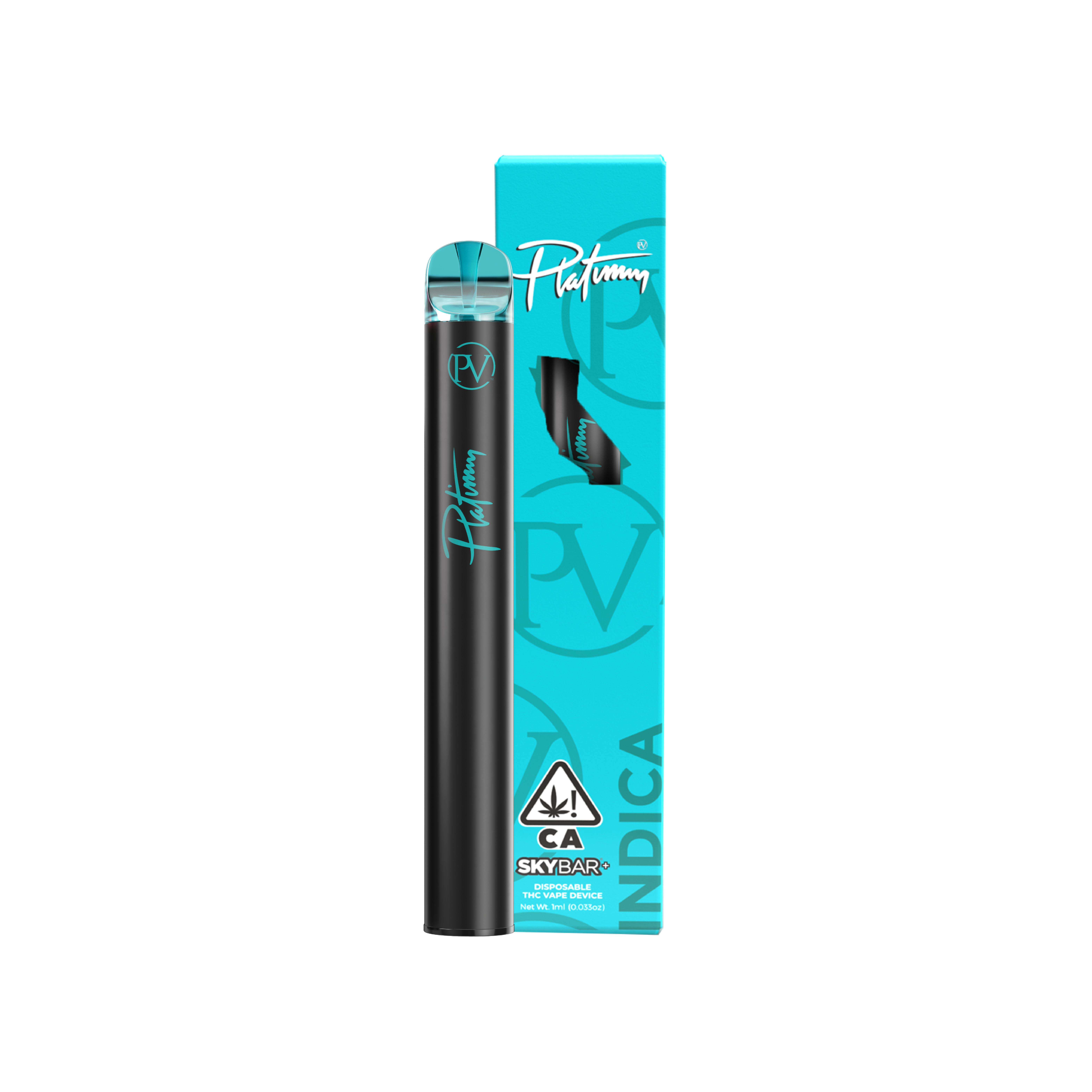 Platinum Vape - Platinum x Skybar+ Peanut Butter Breath (Indica) Disposable 1g - 1