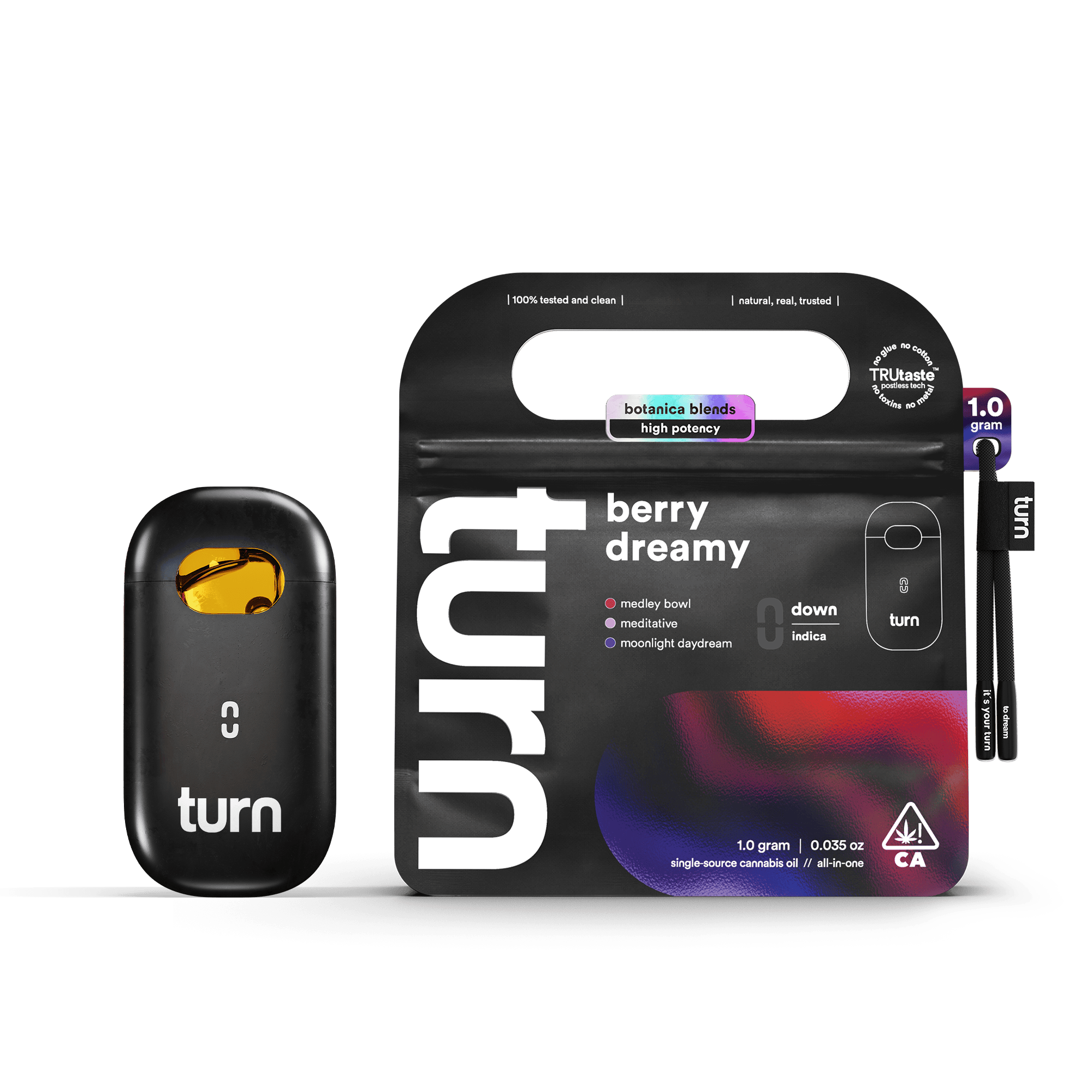 turn - Berry Dreamy | Botanica Blends | AIO | Indica (4) - 1