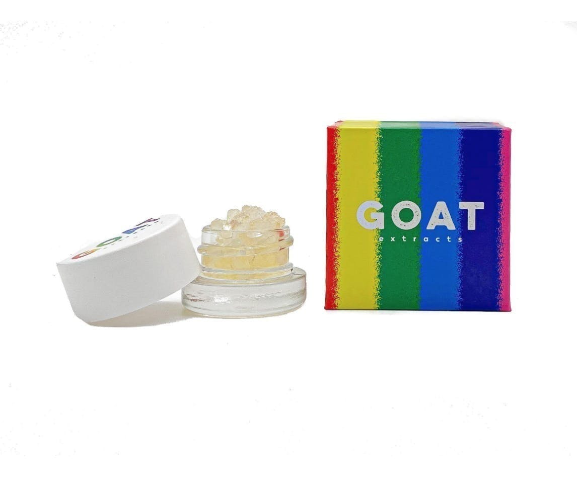 GOAT extracts - Rainbow Venom | THCa Diamonds | 1g - 1