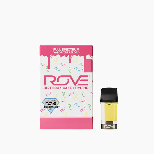 ROVE - Birthday Cake | Melted Diamond Live Resin Vaporizer | 1.0g (Reload) - 1
