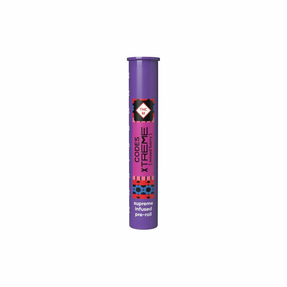 Codes - Mixed Berry x San Fermodo Skunk | Xtreme Infused Joint | 1g - 1