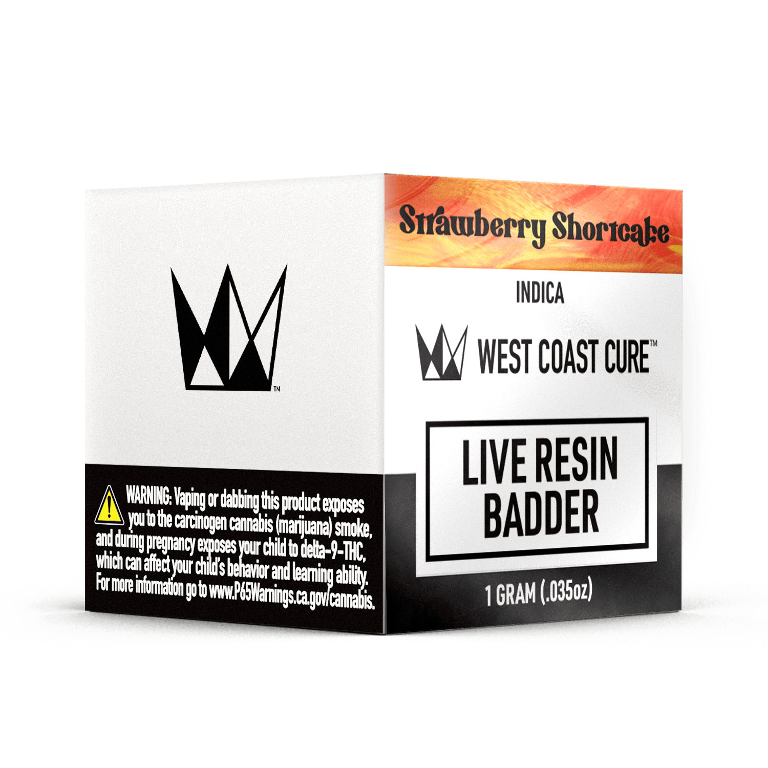 West Coast Cure - Strawberry Shortcake Live Resin Badder - 1