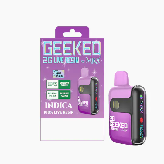 MKX Oil Co - Sub Zero | Geeked Live Resin Disposable | 2g - 1