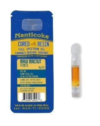 Nanticoke - Nanticoke | Maui Mac Nut | Cartridge | 1g - 1