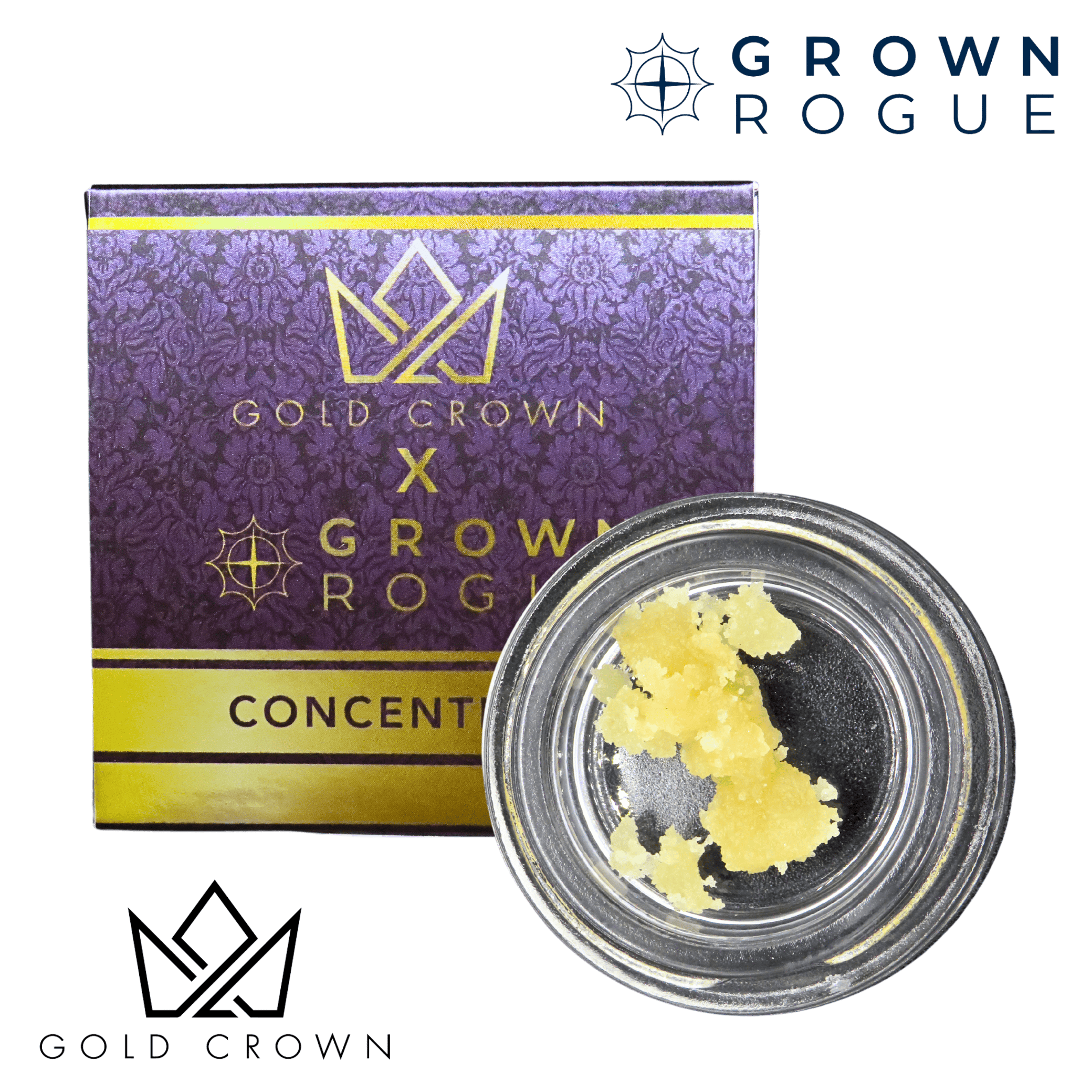 Gold Crown - Gold Crown x Grown Rogue | Purple Jack | Sugar | 1g - 1