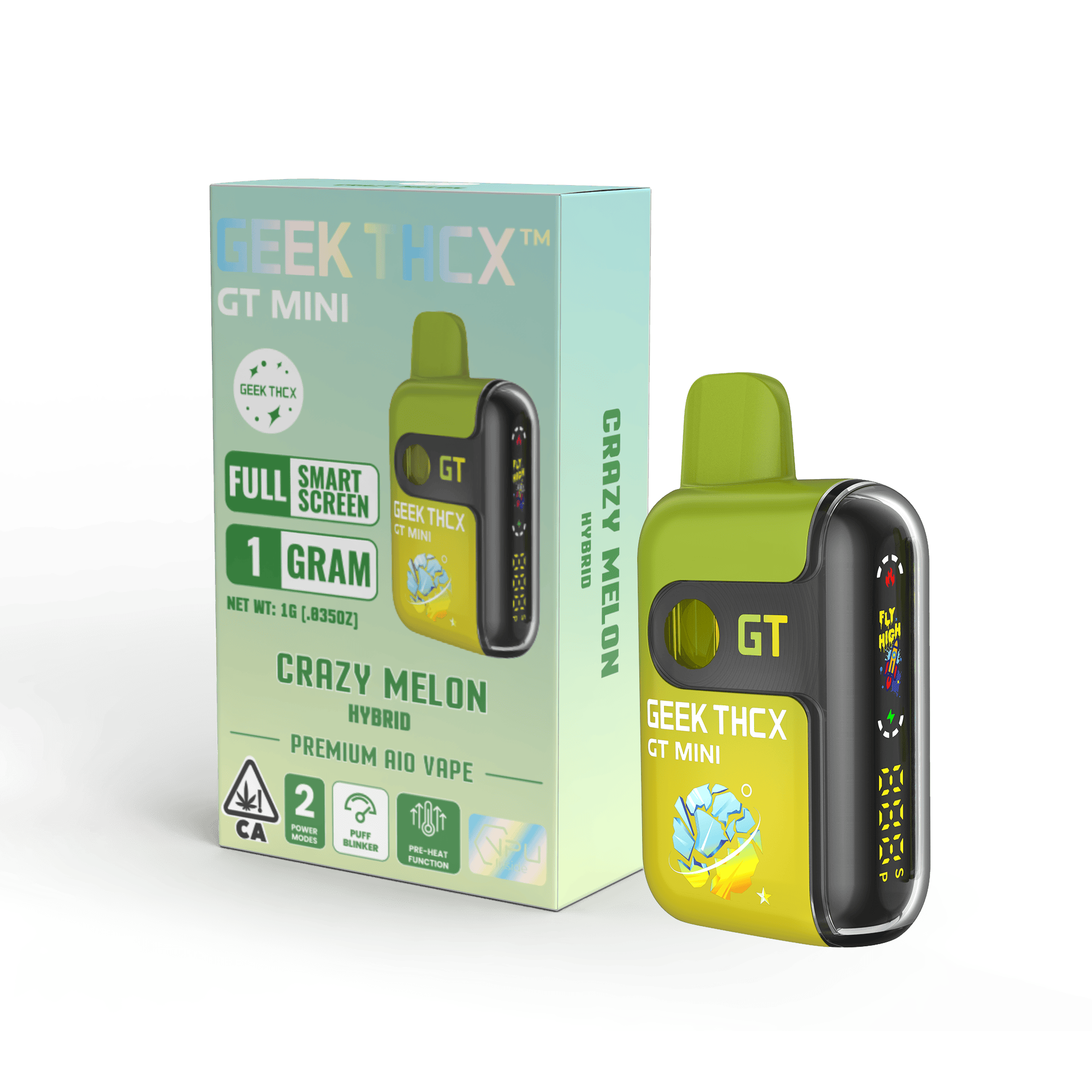 Geek Thcx - GEEK THCX | Crazy Melon | Disposable | 1g - 1