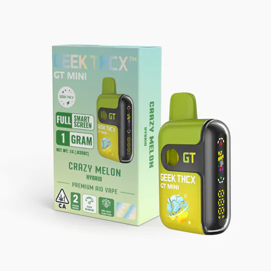 Geek Thcx - GEEK THCX | Crazy Melon | Disposable | 1g - 1