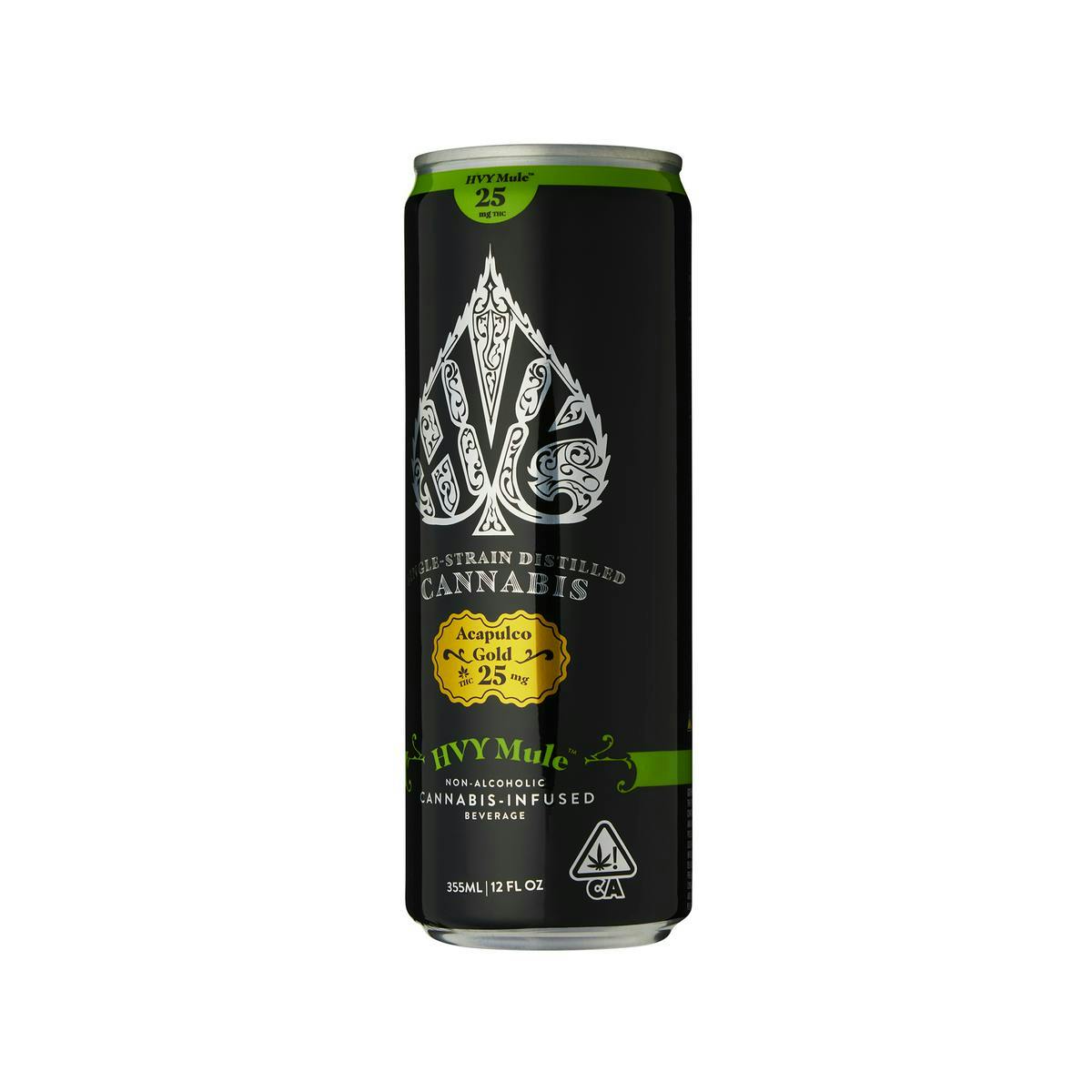 Heavy Hitters - HVY 25 | Acapulco Gold Mule | Carbonated | 25mg | 355mL - 1