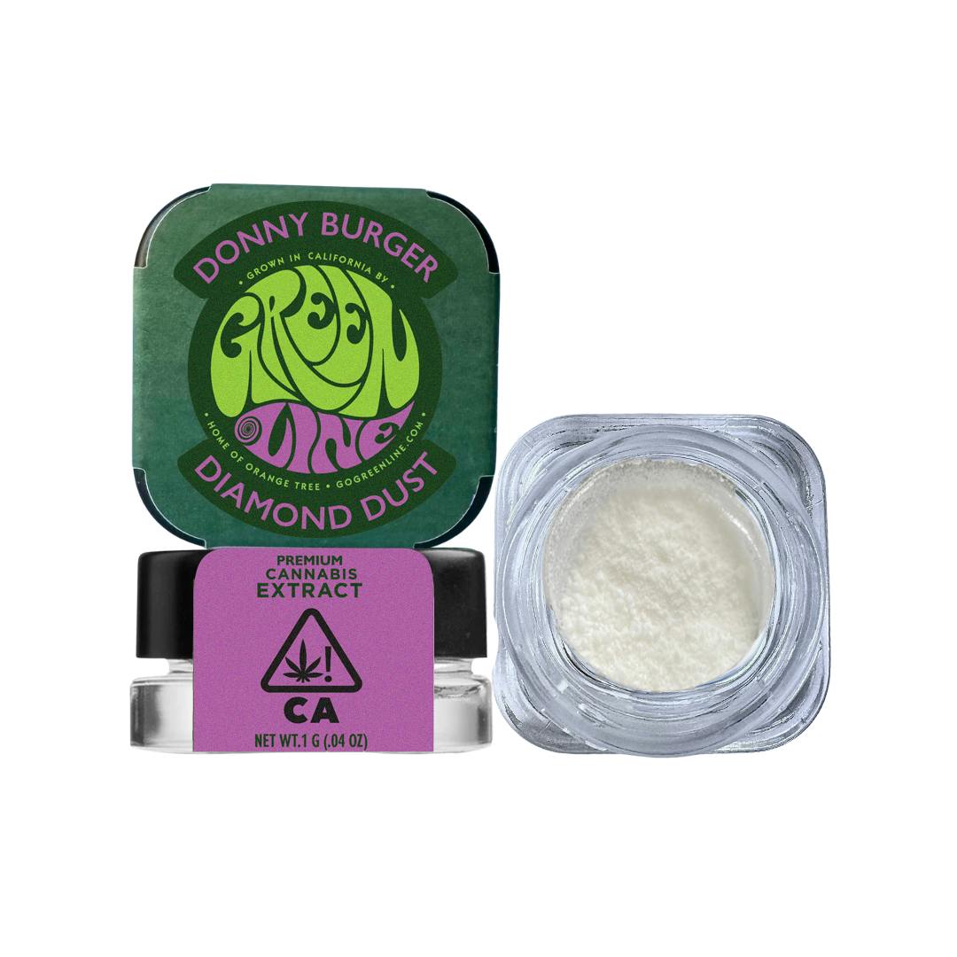 Greenline - Donny Burger - Diamond Dust - Extract - Indica - 1g - 1