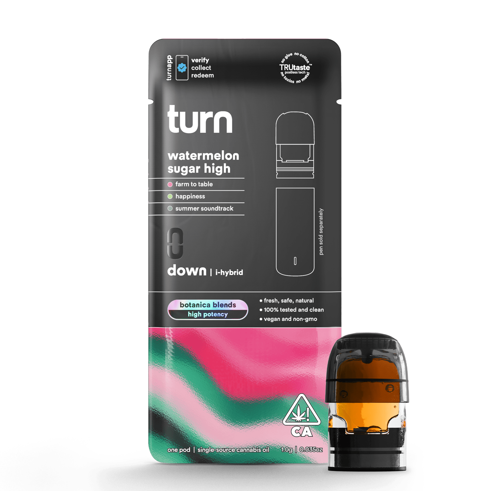 turn - Watermelon Sugar High | Botanica Blends | Indica-Hybrid - 1