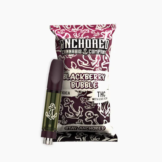 Anchored - Anchored | Blackberry Bubble Cartridge | 1g - 1