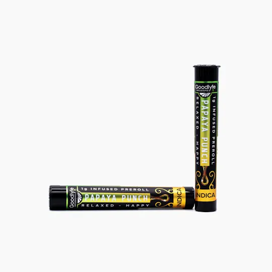Goodlyfe Farms - Papaya Punch | Infused Joints | 1g - 1