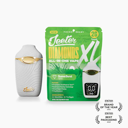 Jeeter - Jeeter | Guava Burst | Diamonds XL 2G All-In-One Vape - 1