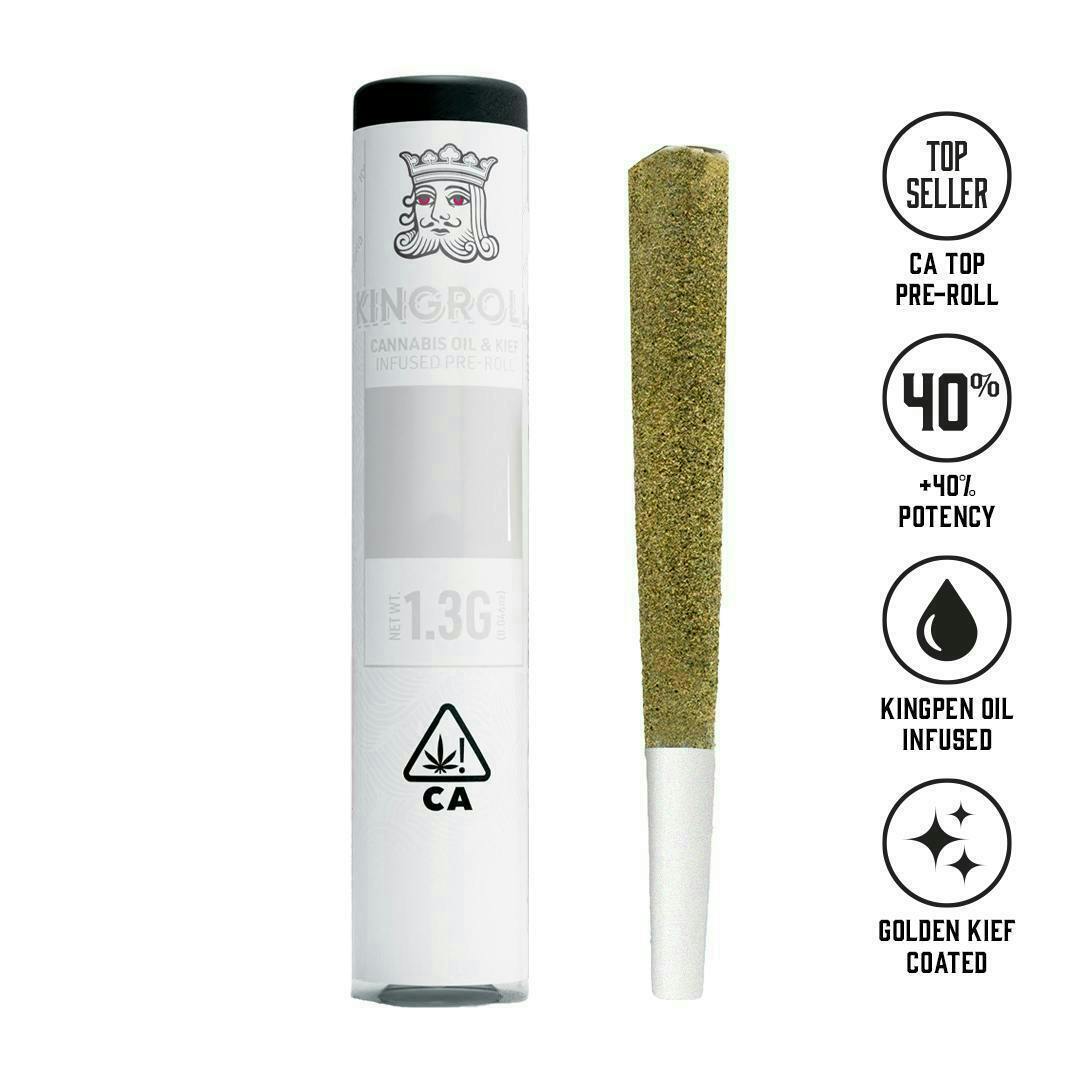 Kingroll - Wedding Cake x Strawberry Fields | Infused Joint | 1.3g - 1