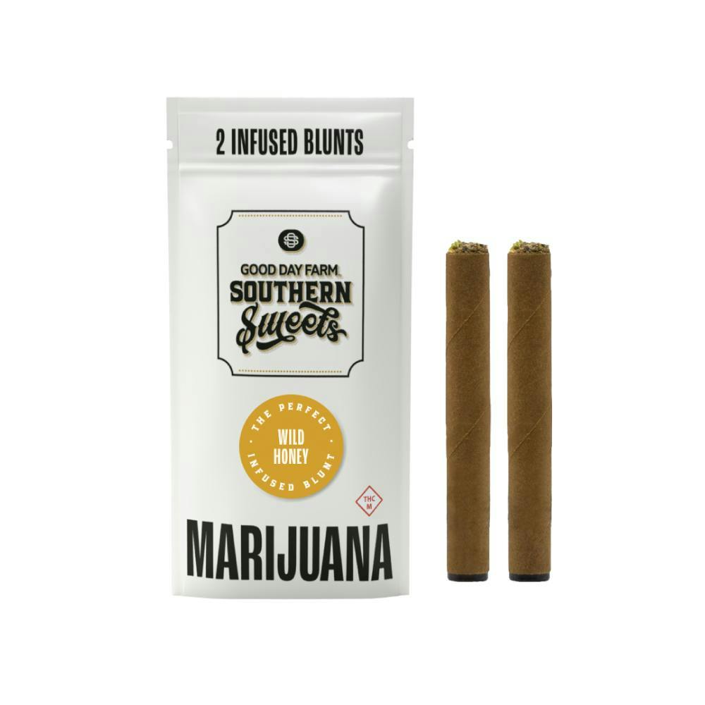 GOOD DAY FARM - Super Lemon G x Wild Honey | Southern Sweets Infused Blunts | 1g each | 2pk - 1