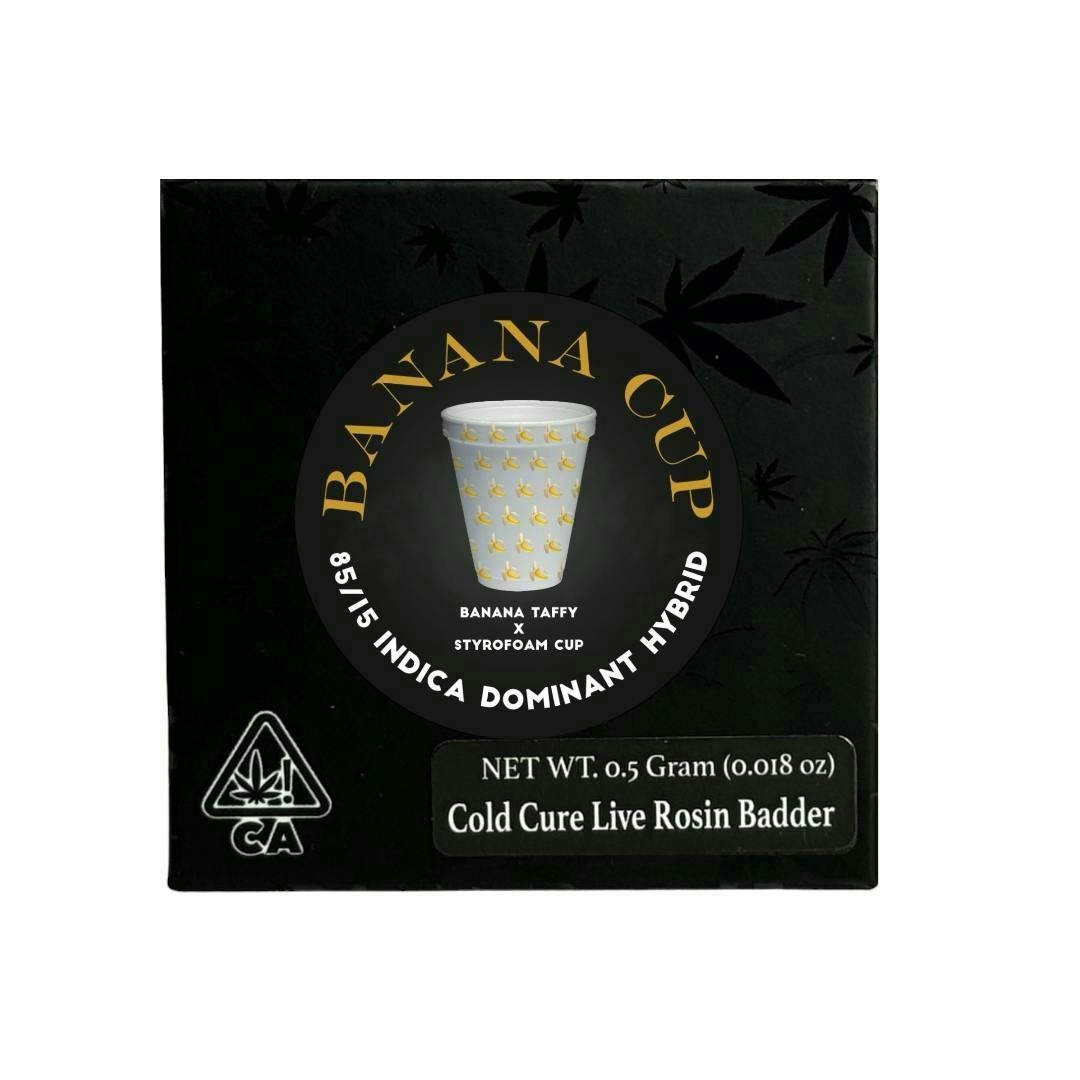 Team Elite Genetics - Banana Cup | Rosin | Cold Cure Badder | 0.5g - 1