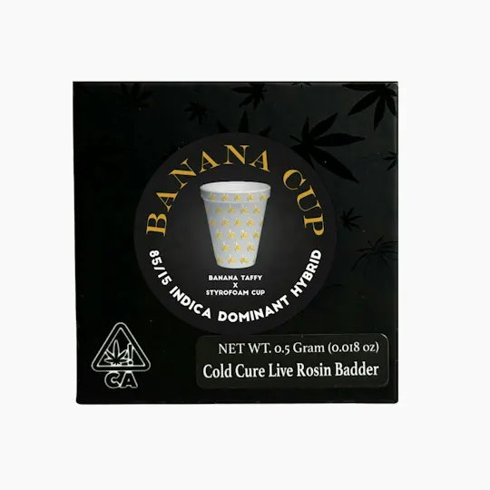 Team Elite Genetics - Banana Cup | Rosin | Cold Cure Badder | 0.5g - 1